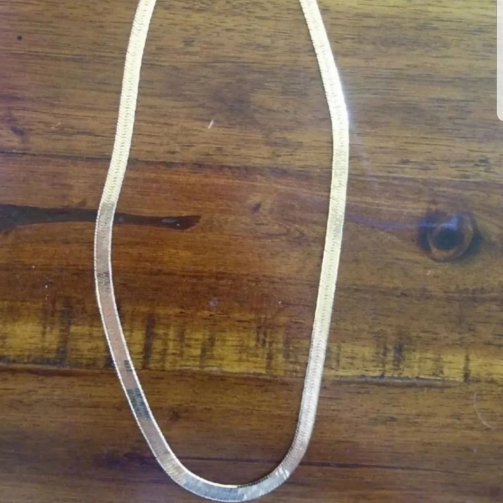 Gold necklace